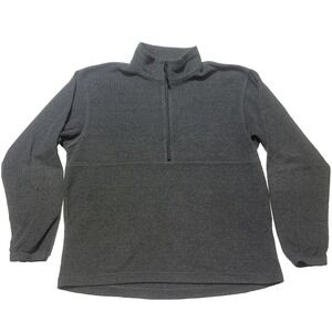 Columbia Hemlock‎ Ridge Jacket Quarter Zip Pullover Fleece Gray Men's Size L